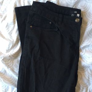 H&M black skinny jeans